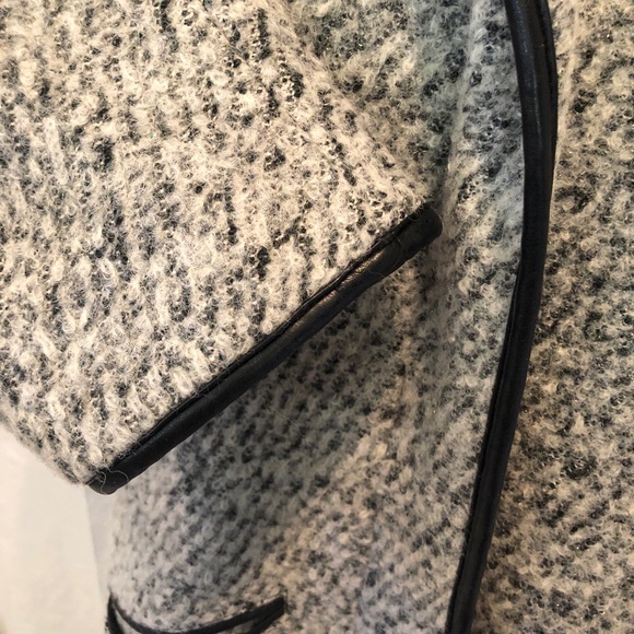 Nordstrom Womens Gray Wool Coat - Picture 5 of 9